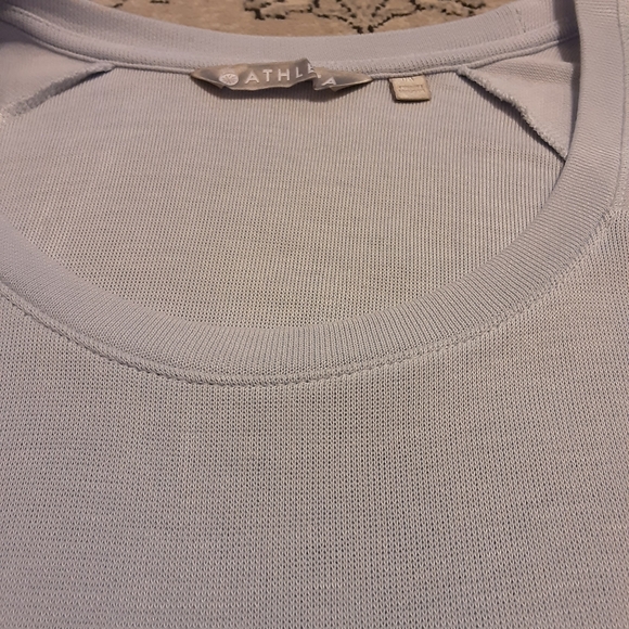 Athleta Blue Criss Cross Sweatshirt - Picture 4 of 6